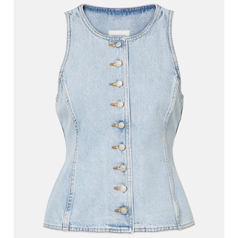 Magda Butrym Denim vest