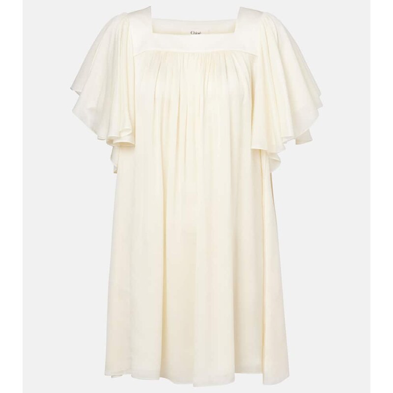 Chloé Ro33 silk minidress