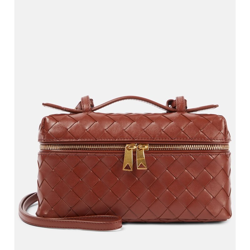 Bottega Veneta Bang Bang Intrecciato leather vanity bag