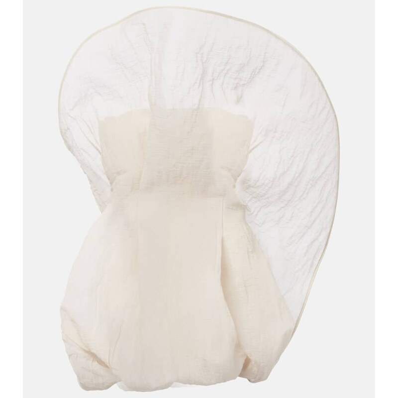 Magda Butrym Cotton and silk-blend organza minidress