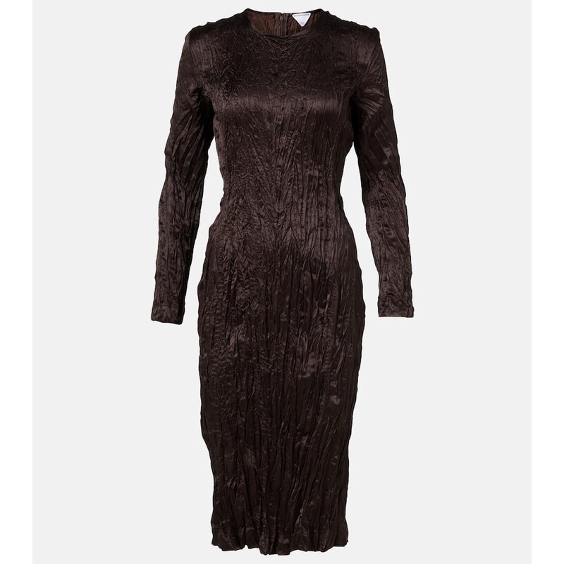 Bottega Veneta Satin midi dress
