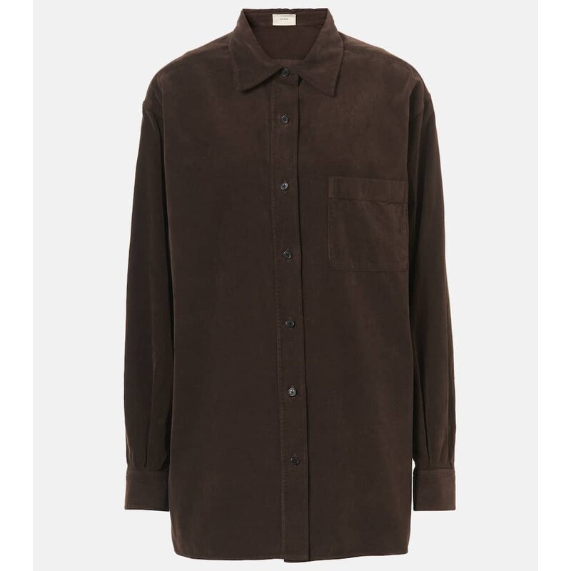 The Row Nesson cotton shirt