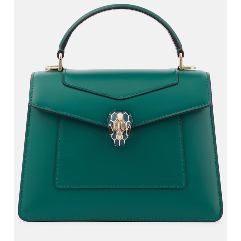 Bvlgari Serpenti Forever Medium leather top-handle bag
