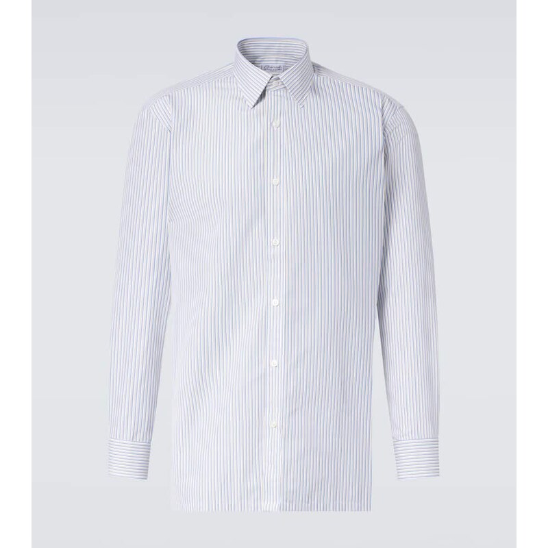Charvet Striped cotton shirt