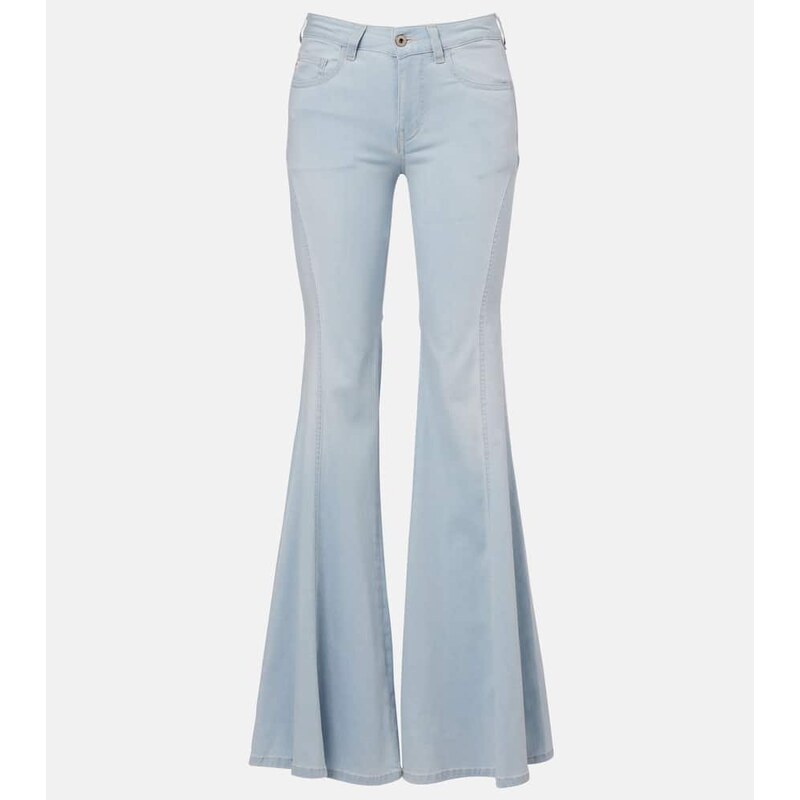 AG Jeans Ibiza high-rise flared jeans