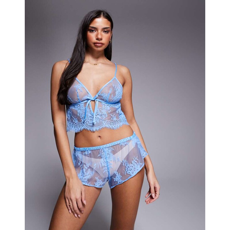 Ann Summers Availing cami set in blue 114183606