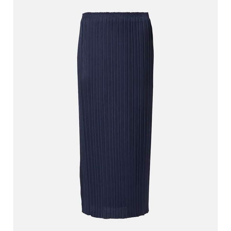 Vince Pleated midi skirt