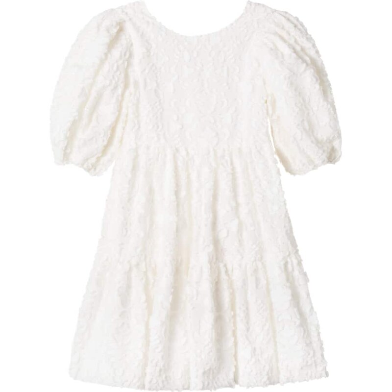 Tartine et Chocolat Embroidered cotton-blend dress