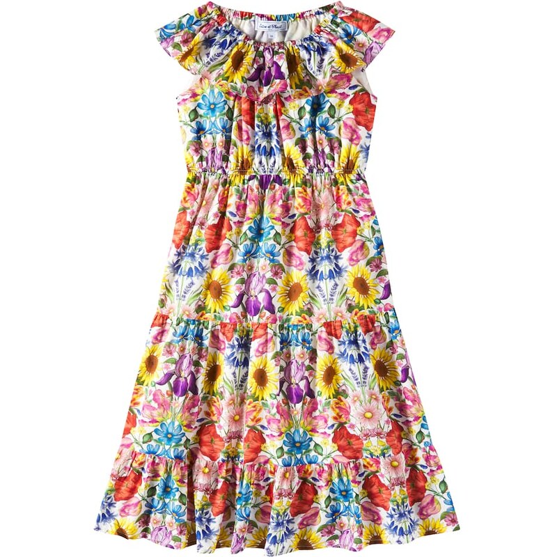 Tartine et Chocolat Floral cotton dress