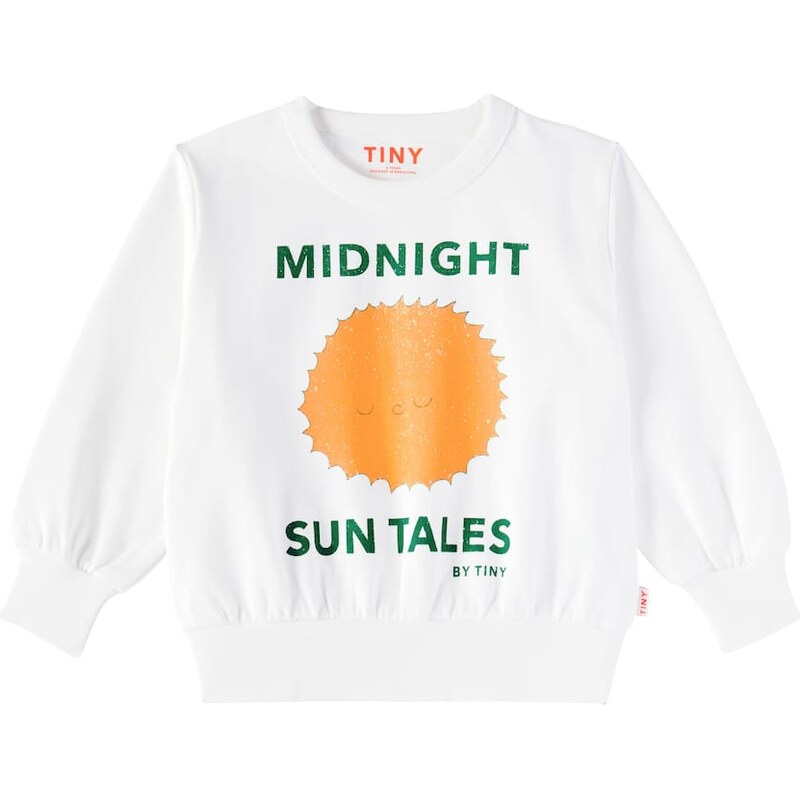 Tinycottons Sun Tales printed cotton sweatshirt