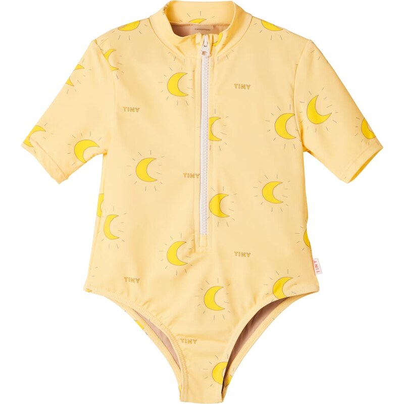 Tinycottons Midnight Sun printed swimsuit