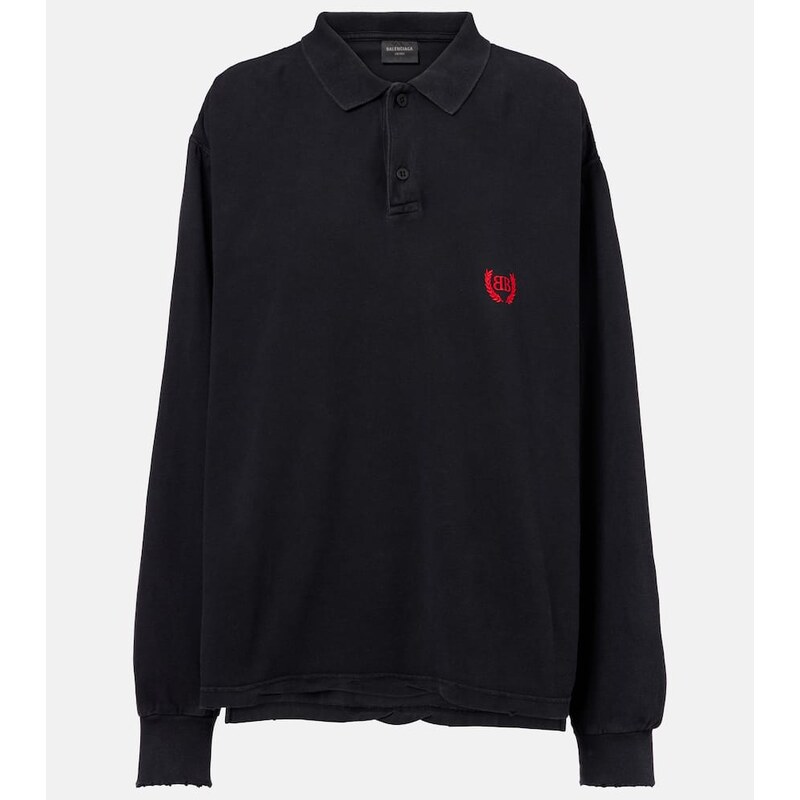 Balenciaga Laurel Classic cotton piquÃ polo shirt
