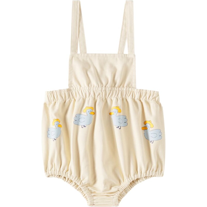 Tinycottons Baby printed cotton playsuit