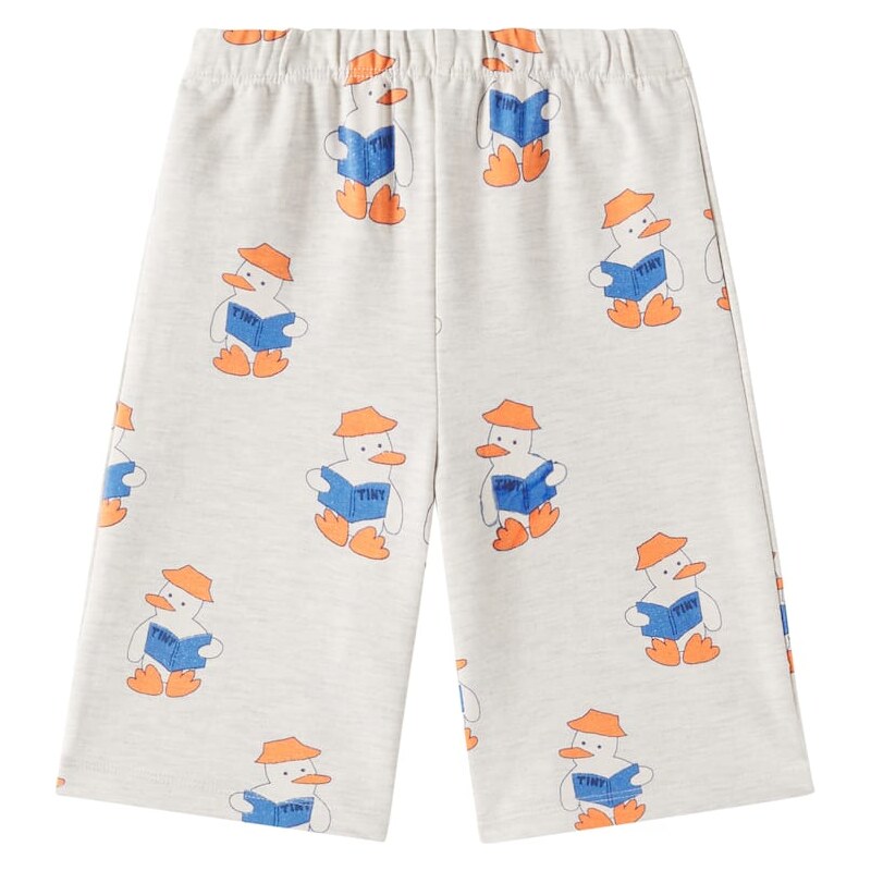 Tinycottons Baby printed cotton-blend straight pants
