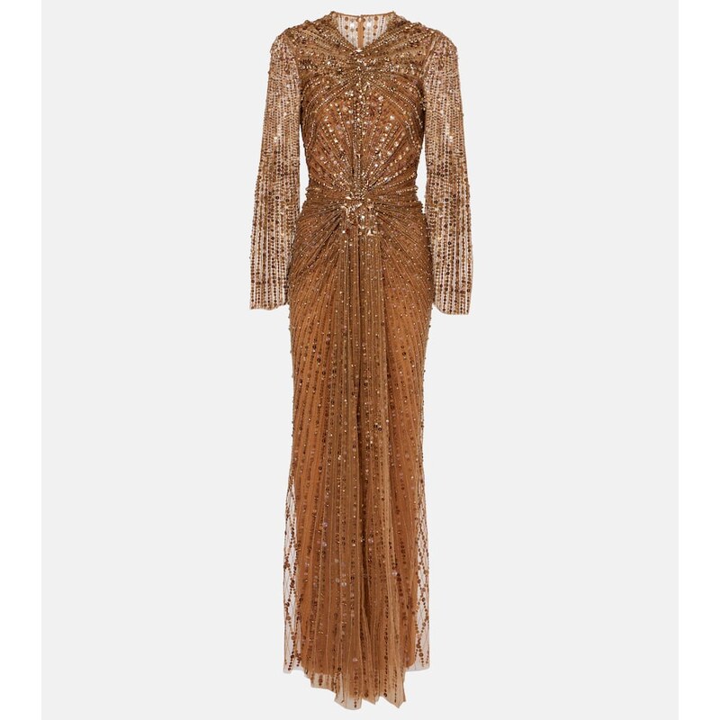 Jenny Packham Anja embellished gown