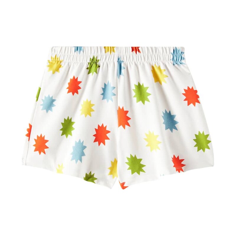 The New Society Anthea printed cotton-blend jersey shorts