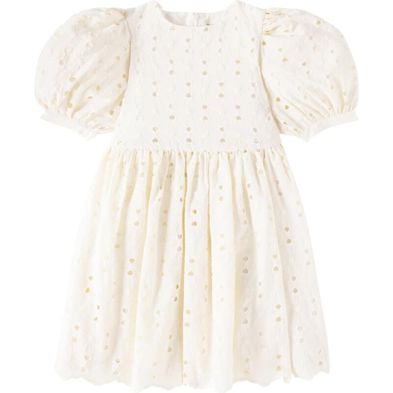 The New Society Creta balloon-sleeve cotton-blend dress