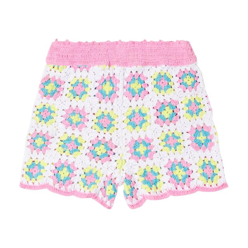 The New Society Nikaia crochet cotton shorts