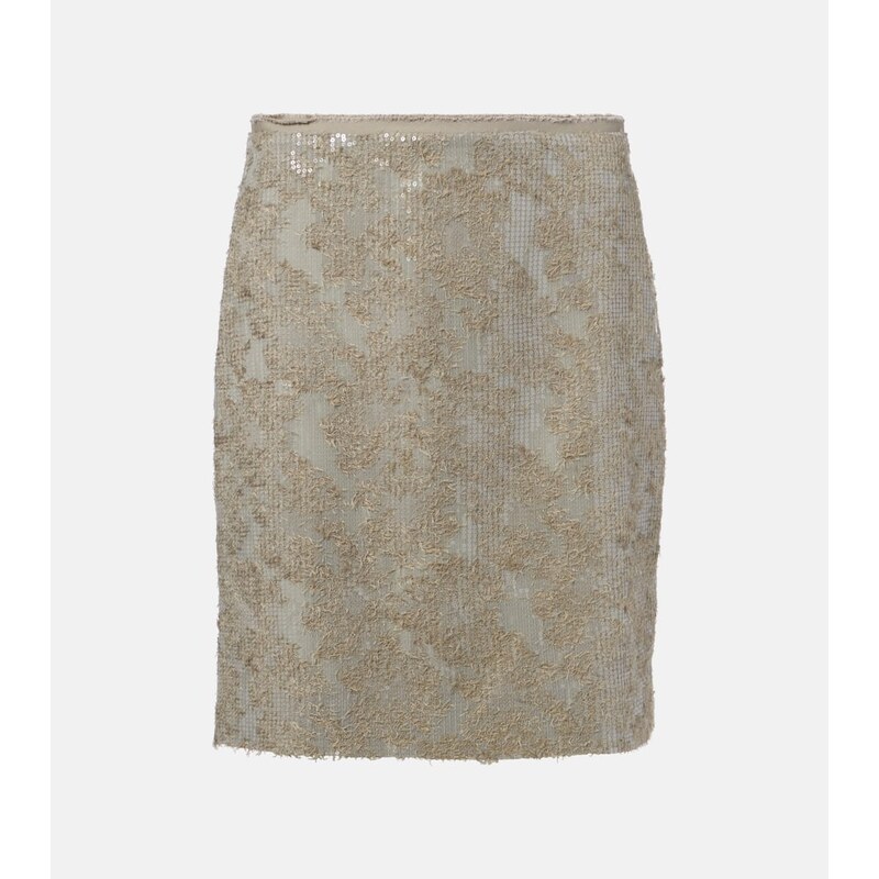 Dorothee Schumacher Sequined pencil midi skirt