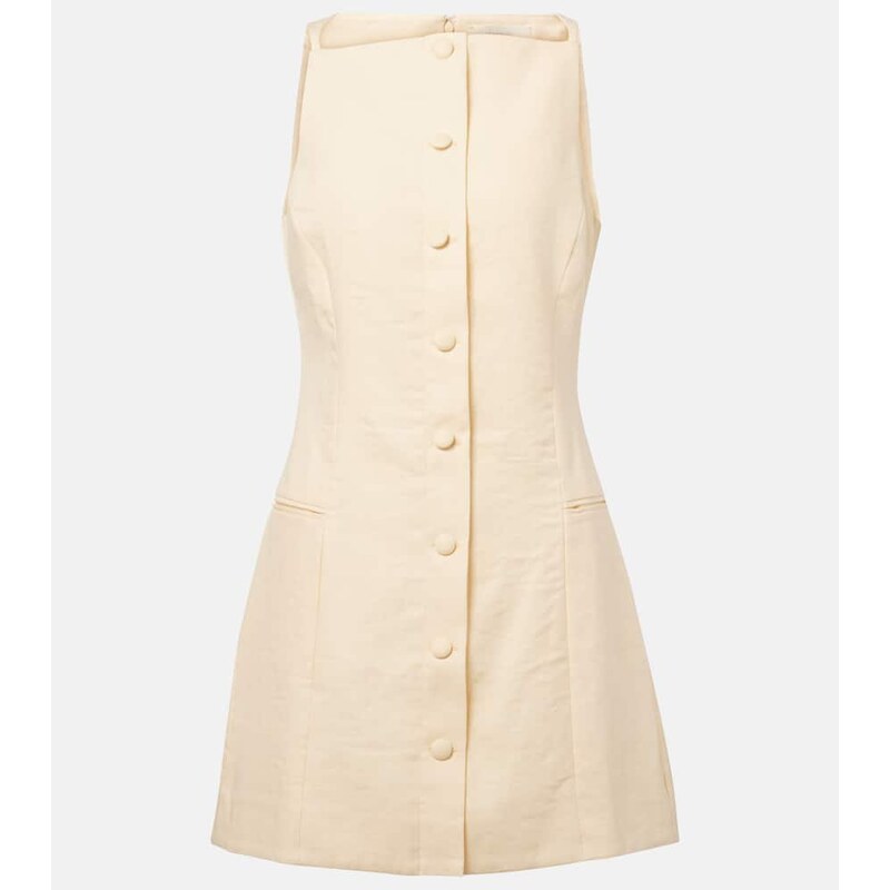 Faithfull Ambra linen minidress