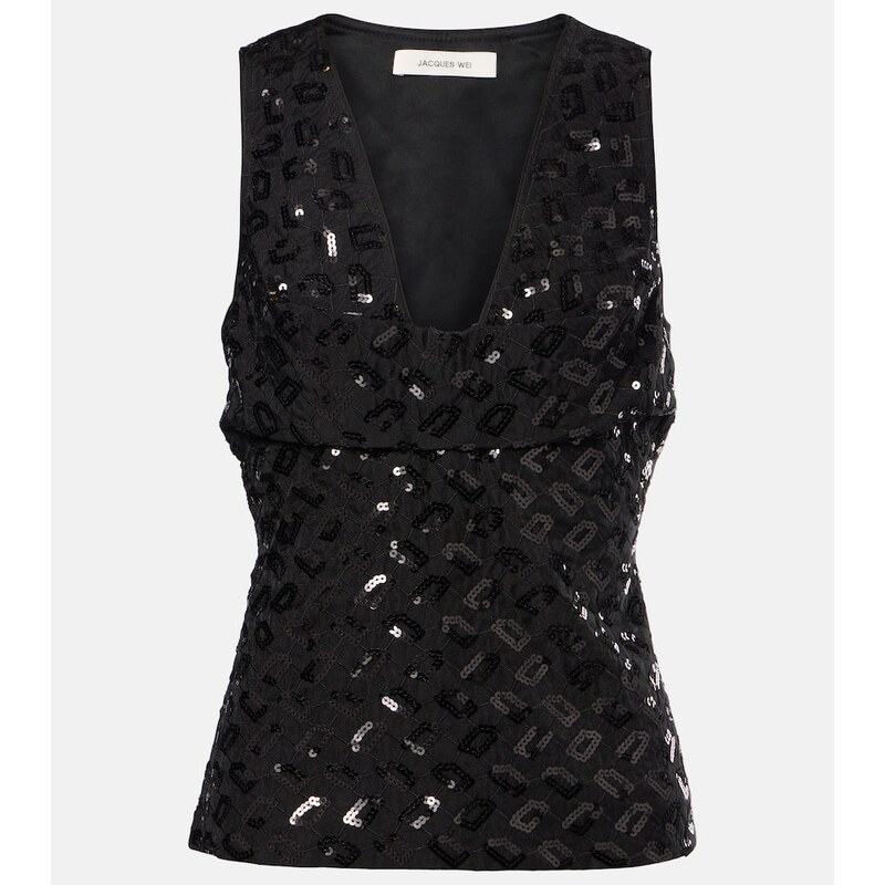 Jacques Wei Open-knit top