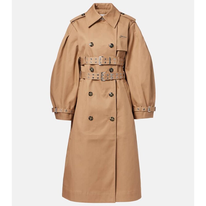Ganni Cotton trench coat