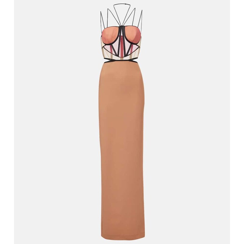 Nensi Dojaka Leila bustier gown
