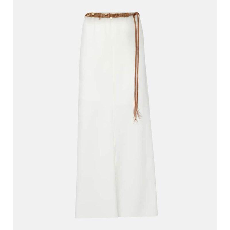Xu Zhi Jersey maxi skirt