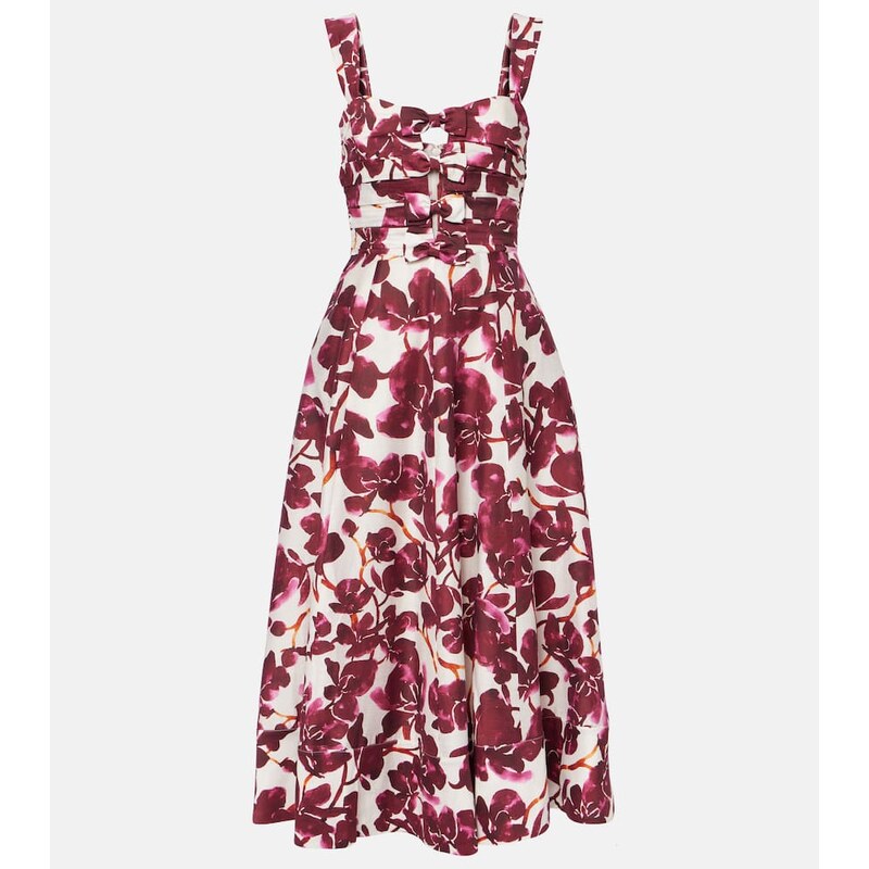 Rebecca Vallance Nerissa floral midi dress