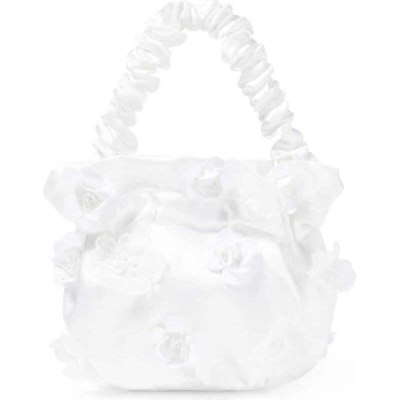 Self-Portrait Kids Floral-appliquÃ shoulder bag