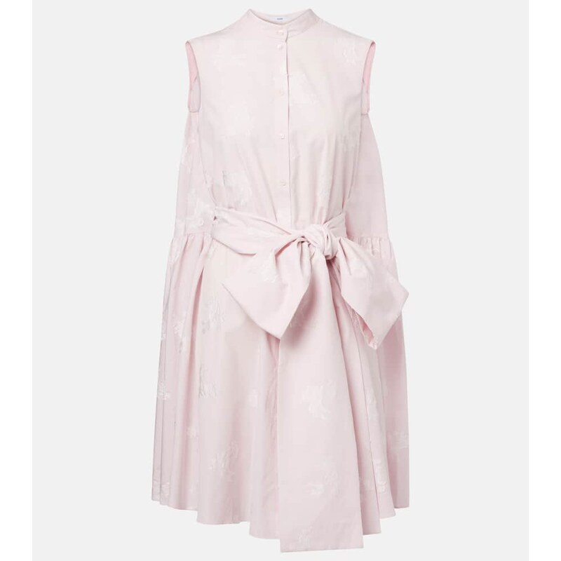 Erdem Bow-detail minidress