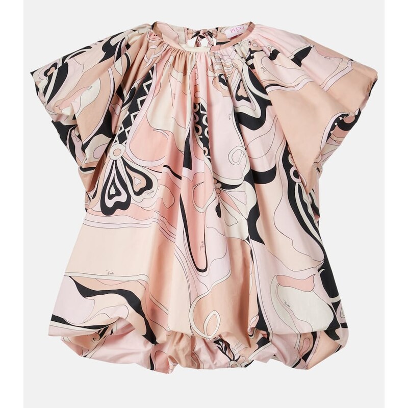 Dámská halenka Pucci Orchidee v barvě růžové