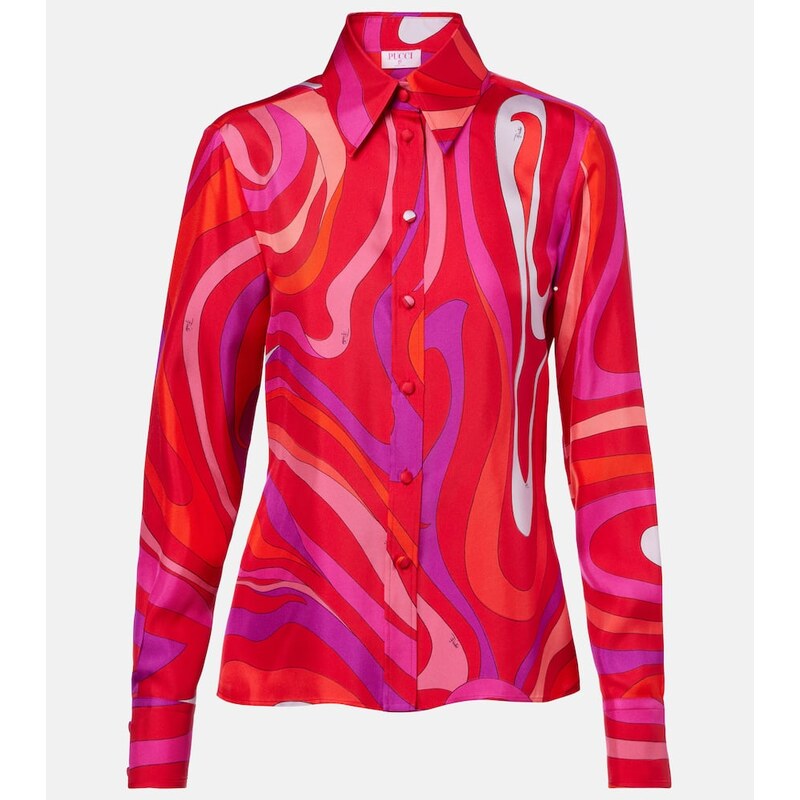 Pucci Marmo silk shirt