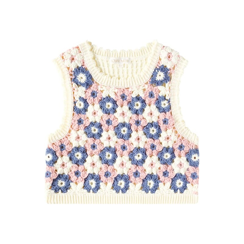 Louise Misha Rynia cotton-blend vest