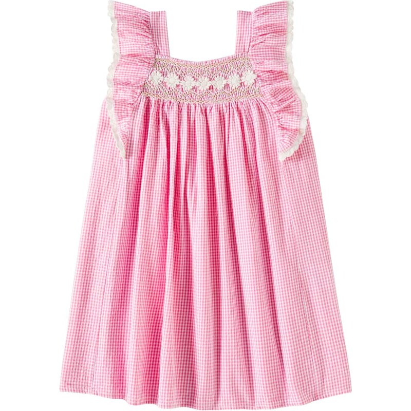 Louise Misha Embroidered cotton dress