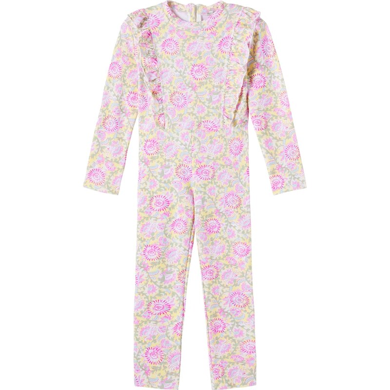 Louise Misha Linette floral ruffled bathing jumpsuit