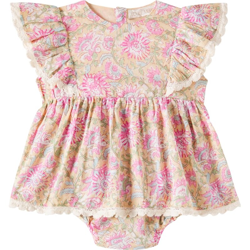 Louise Misha Baby Lena floral cotton voile dress