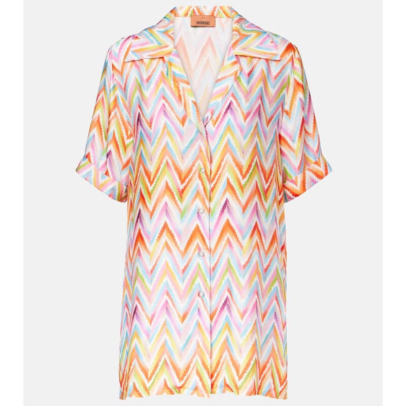 Missoni Zigzag oversized shirt