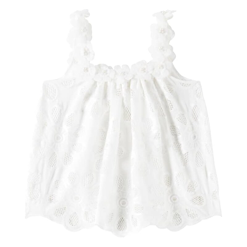 Tutu Du Monde Layla lace organza top