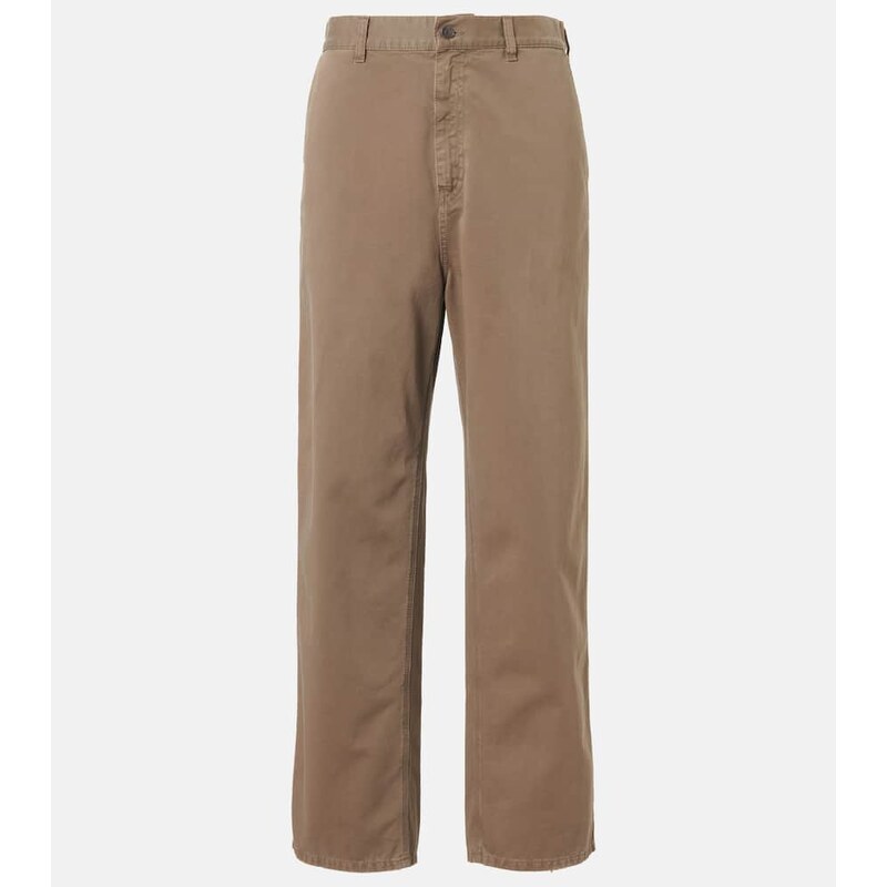 The Row Sharka cotton gabardine wide-leg pants