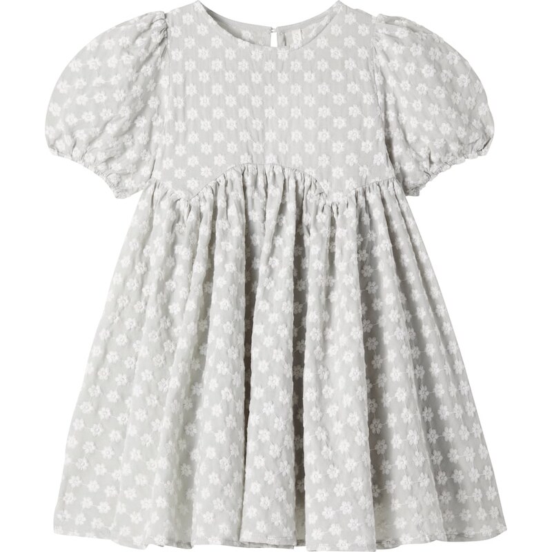 Rylee + Cru Rose embroidered cotton dress