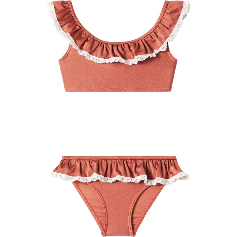 Rylee + Cru Margot lace-trimmed bikini