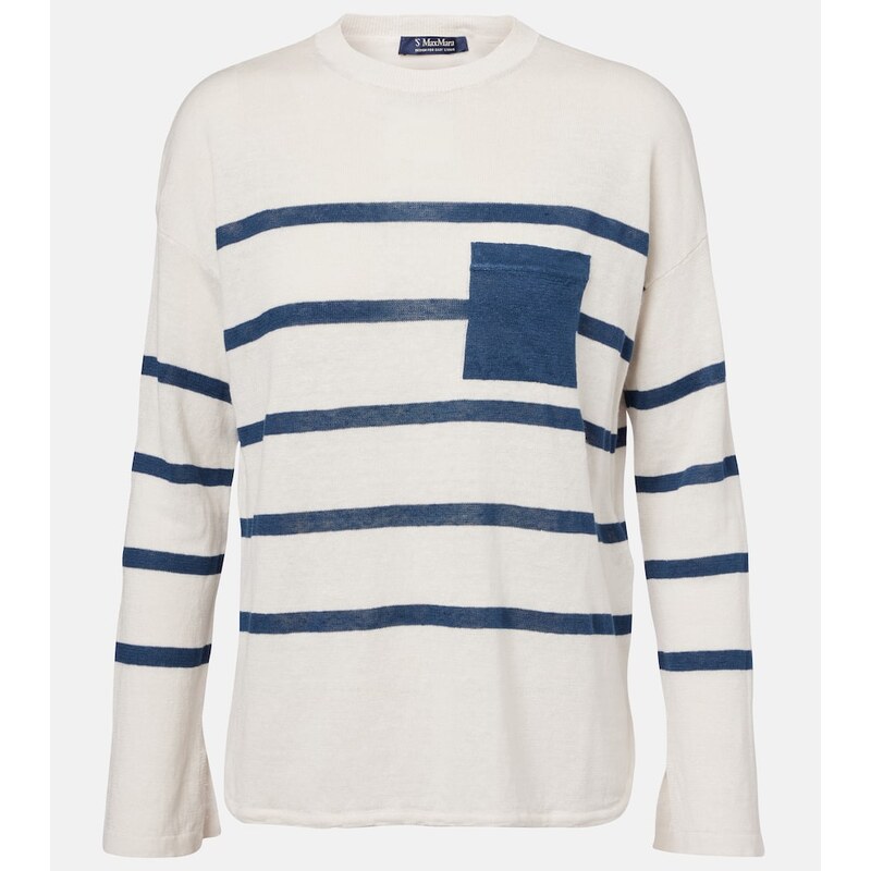 S Max Mara Ombre linen sweater