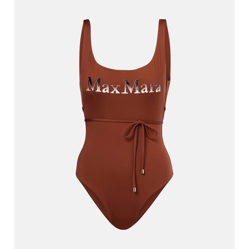 Max Mara Carisma belted swimsuit