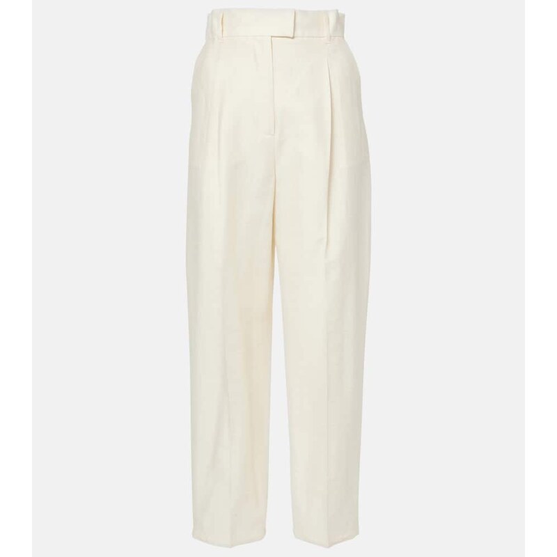 Max Mara Efedra high-rise straight pants