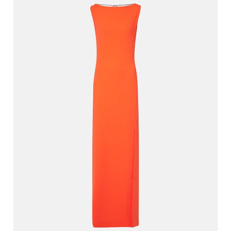Max Mara Chain-detail cady gown