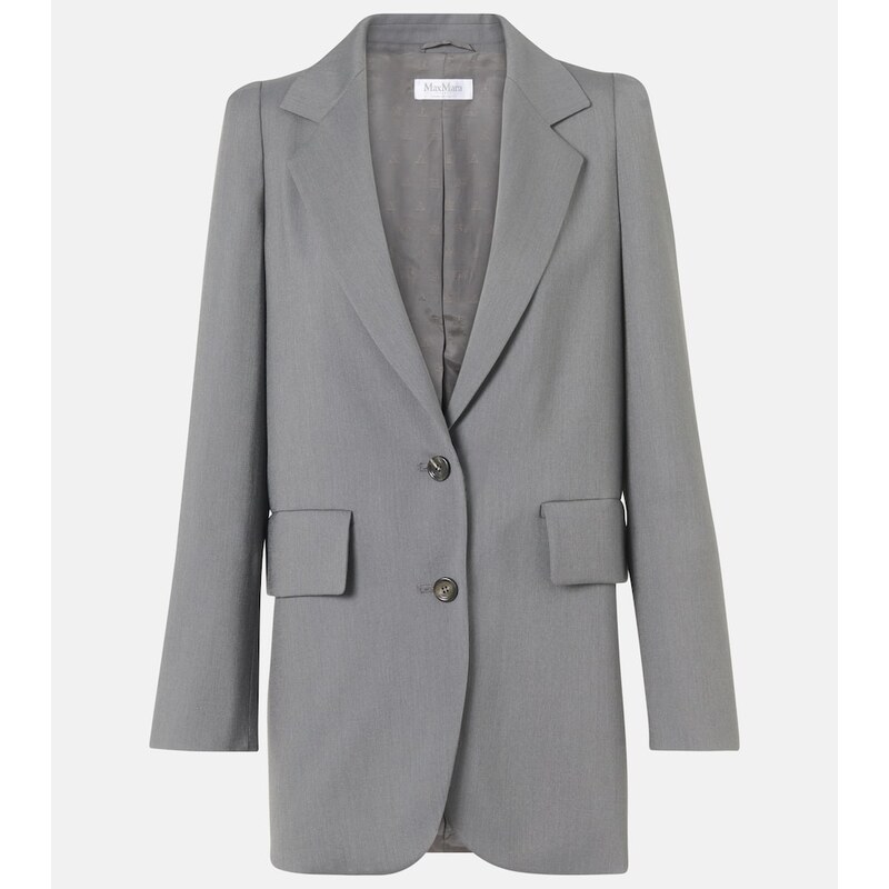 Max Mara Ebridi wool, mohair, and silk blazer