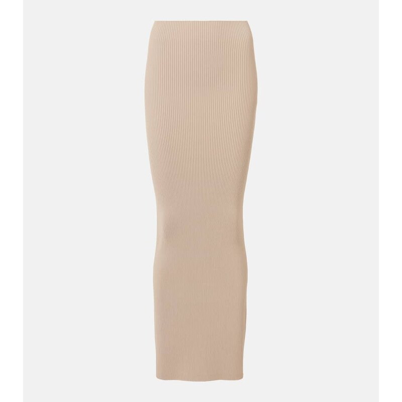 Max Mara Aprile1234 high-rise crÃªpe maxi skirt