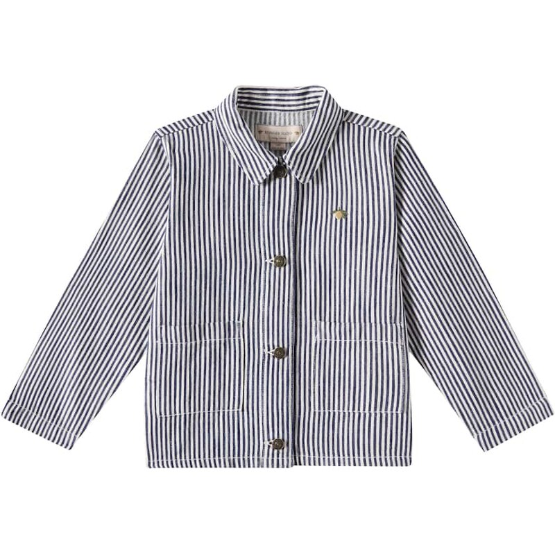 Konges Sløjd Fender striped cotton twill jacket