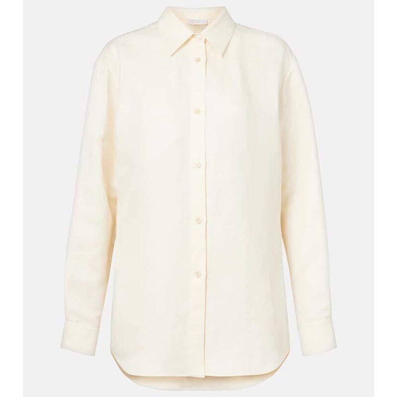 Gabriela Hearst Ferrara linen and silk shirt